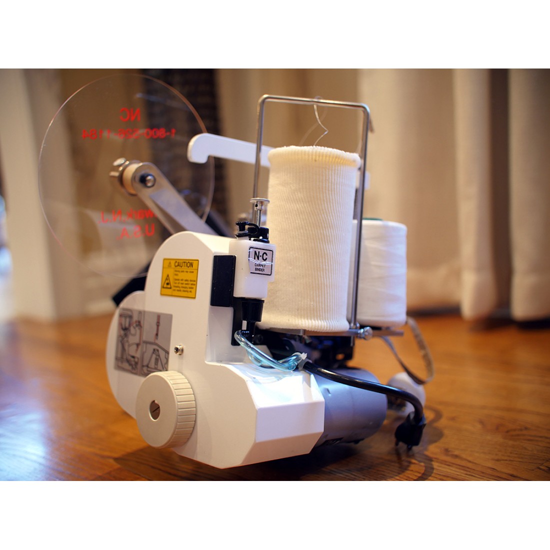 Bobbinless Portable Carpet Binding Machine Millennium 2021