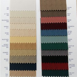 3” Poly Tape chart 