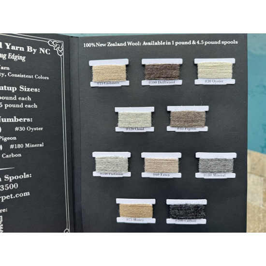 Bespoke By NC Color Chart
