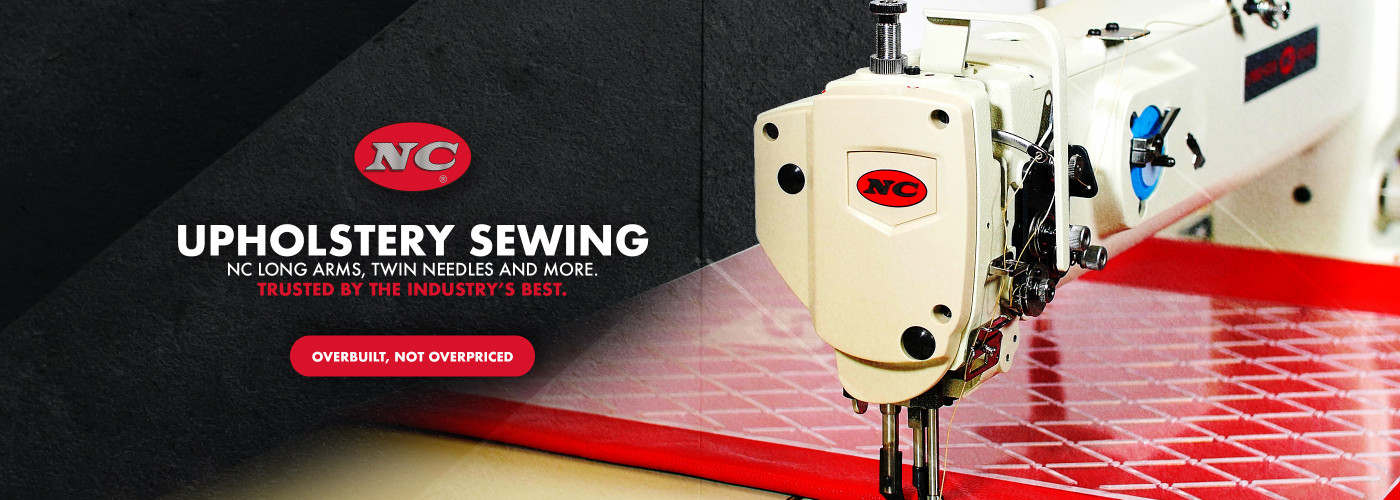 Upholstery Sewing, NC long arms, Twin needles